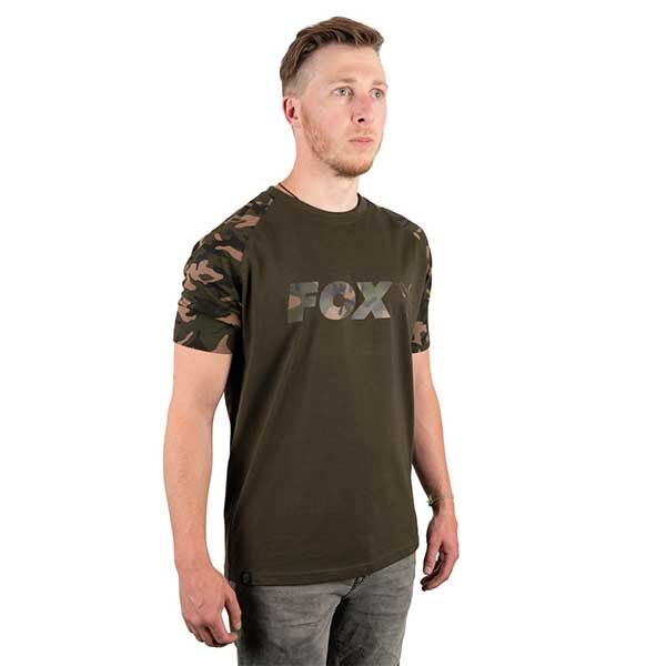 tricou fox khaki camo