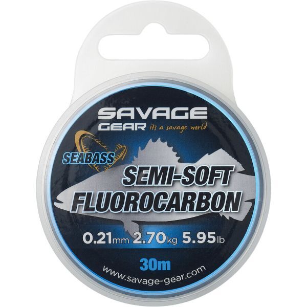 FIR FLUOROCARBON SAVAGE GEAR SEMI SOFT