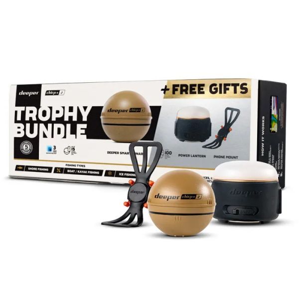 Sonar Deeper Smart Chirp+2 Trophy bundle