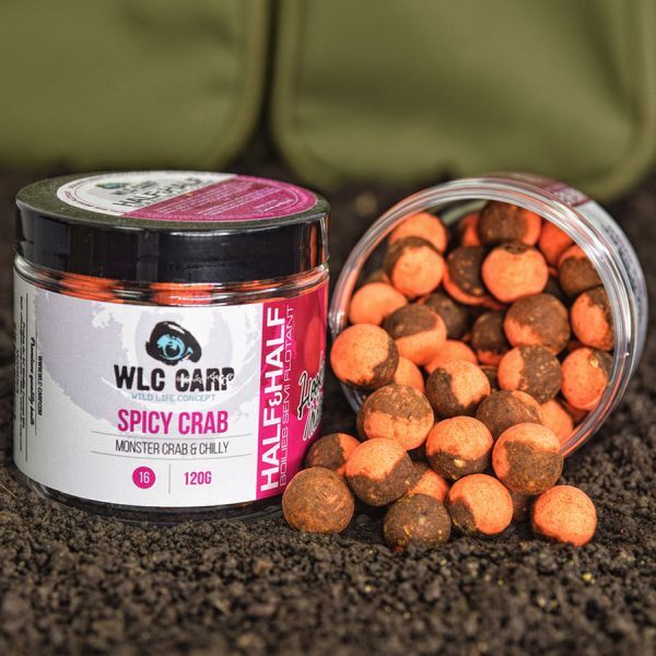 Boilies Carlig WLC Half&Half Spicy Crab