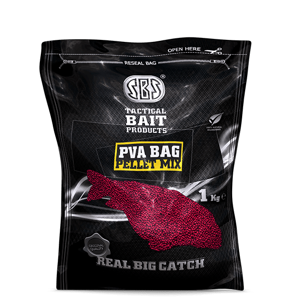 SBS Pellet Mix PVA Bag Strawberry