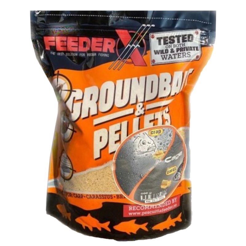 Nada FeederX Method&Cage Groundbait si Pelete