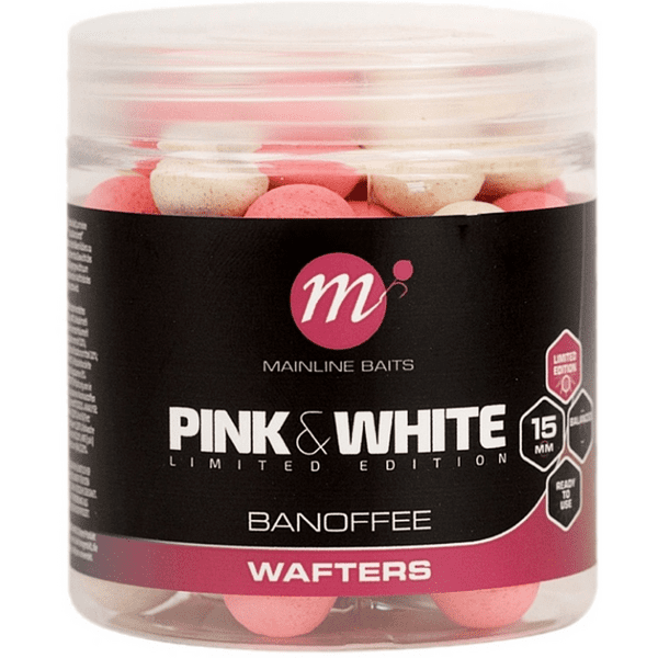 Wafters Mainline Banoffee Pink&White 15mm