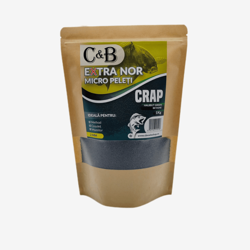 Micropelete C&B Halibut Green Betaine 2mm