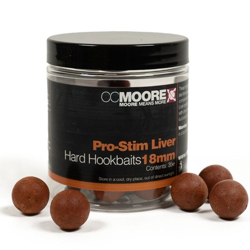 CC Moore Pro-Stim Liver Hard Hookbaits 18mm