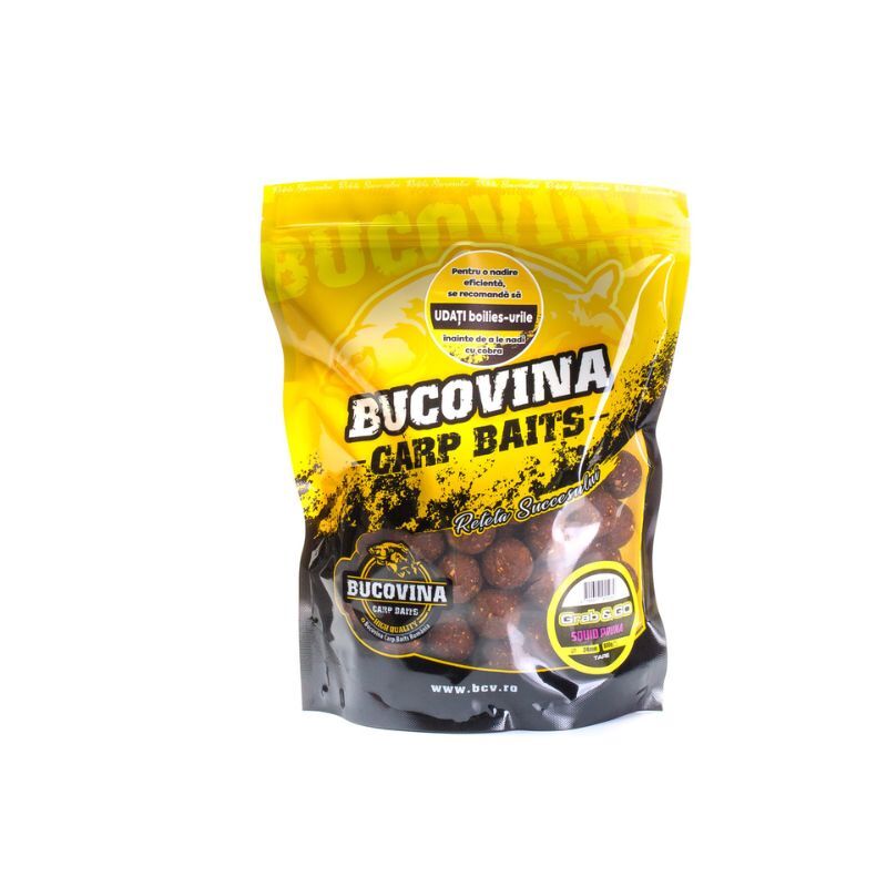 Bucovina Baits Grab&Go Squid Pruna 20mm 800g