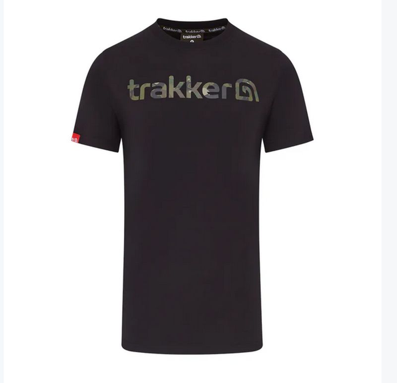 Tricou Trakker CR Logo Black Camo