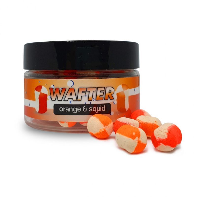 Wafters Utopia Baits Colour Blend Orange Squid 10mm